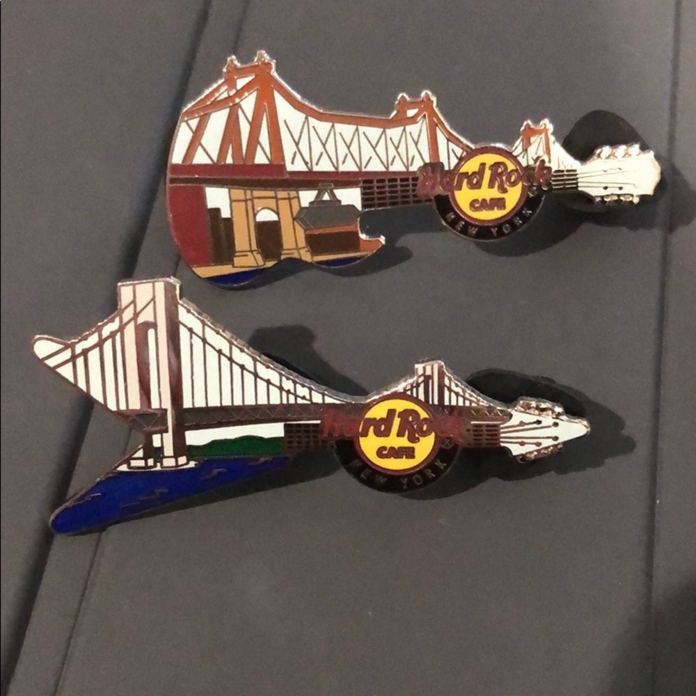Hard Rock Cafe New York Bridges 🌉 Pins